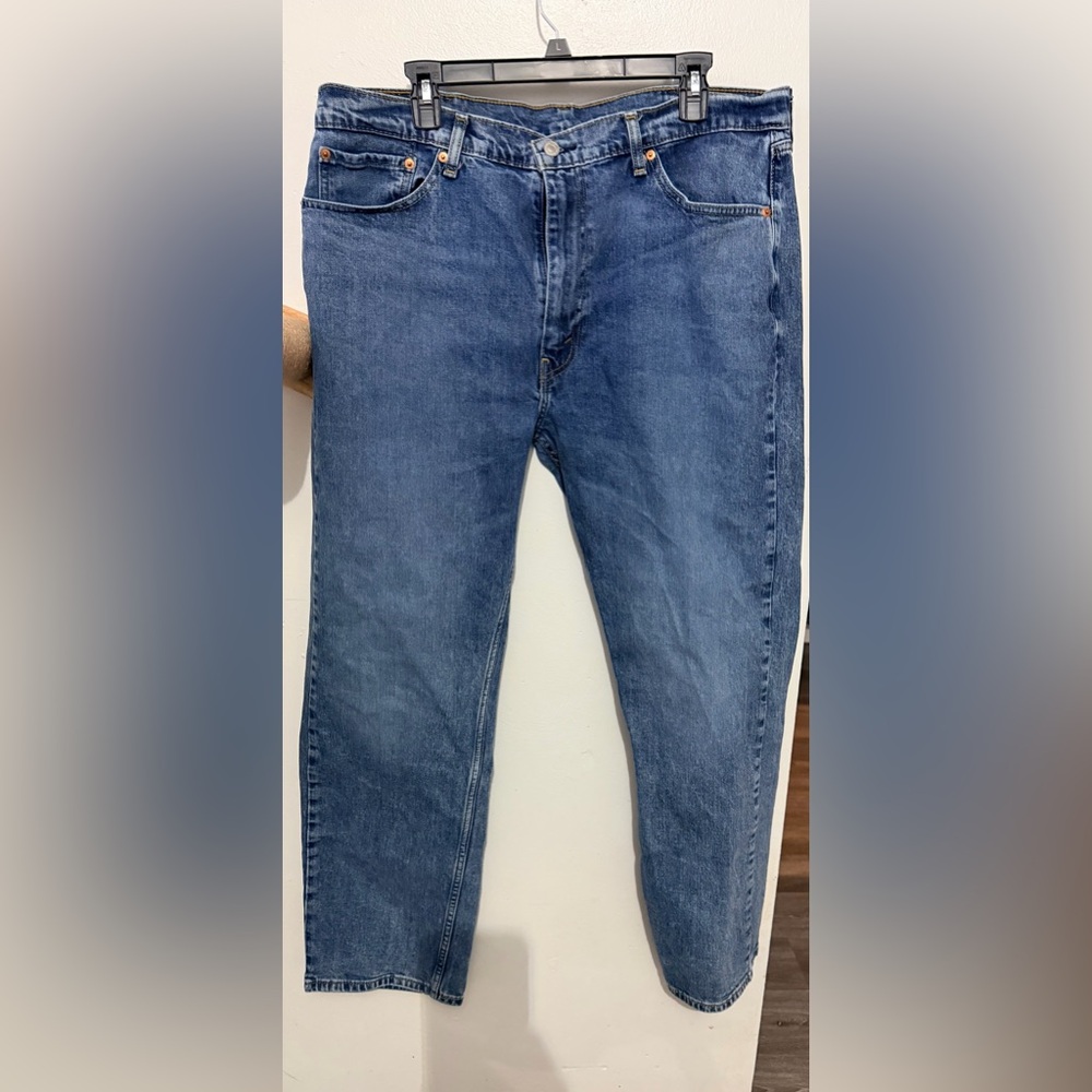 Levi's 505 Men's Straight Blue Jeans